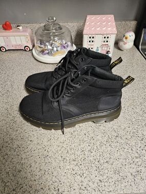 Dr. Martens Black Bonny Lace-Up Ankle Boots